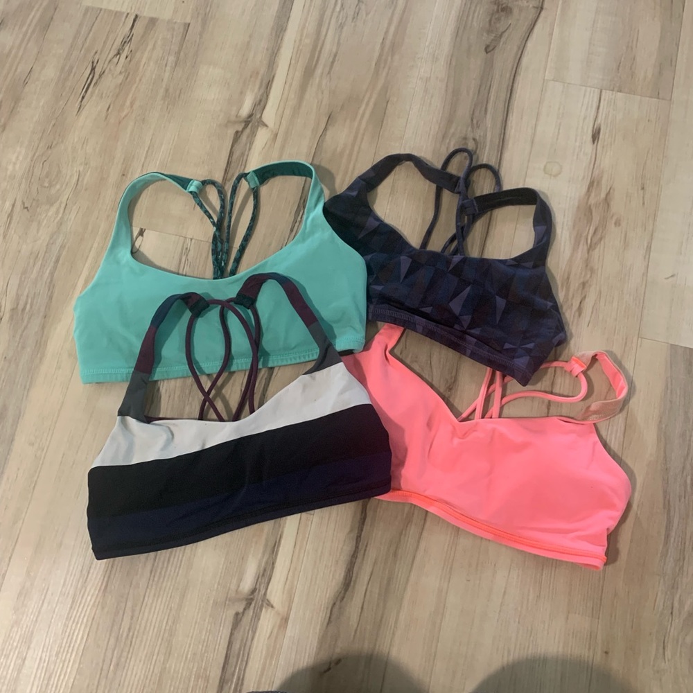 Lululemon Free to Be Bra Bundle of 4